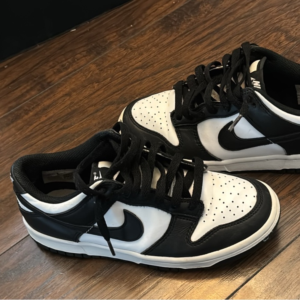 Nike Black and White Retro Sneakers